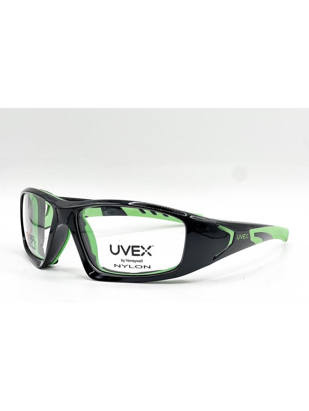 Uvex Sw12 Black Green Authentic Eyeglasses 60-15-140